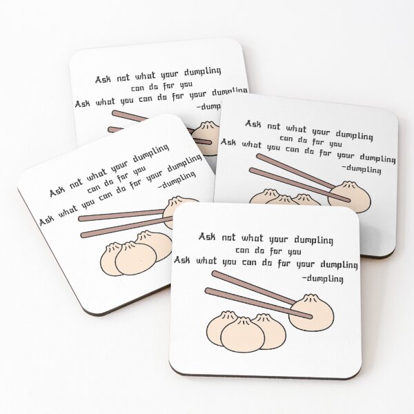 Item preview, Dumpling Quote designed and sold by Dvs-612.
