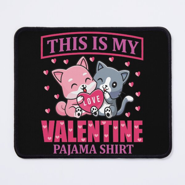 Item preview, This Is My Valentine Pajama Shirt Funny Valentine Gift designed and sold by mohalaz.