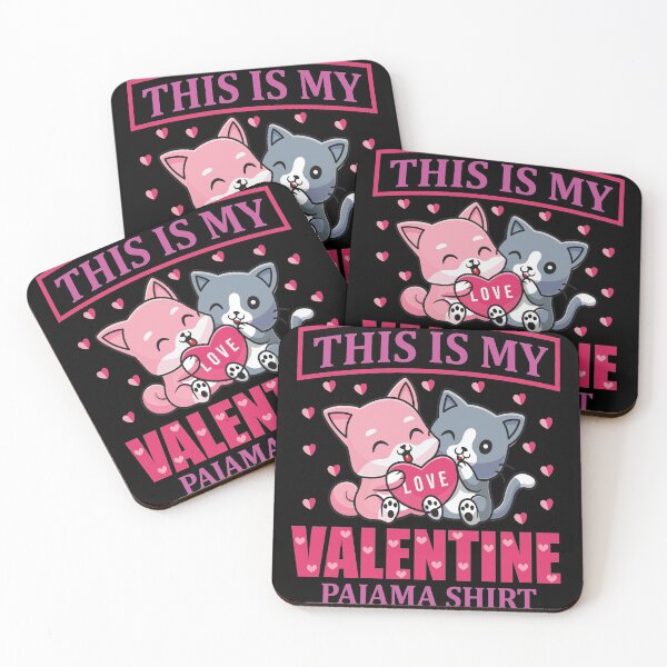 Item preview, This Is My Valentine Pajama Shirt Funny Valentine Gift designed and sold by mohalaz.
