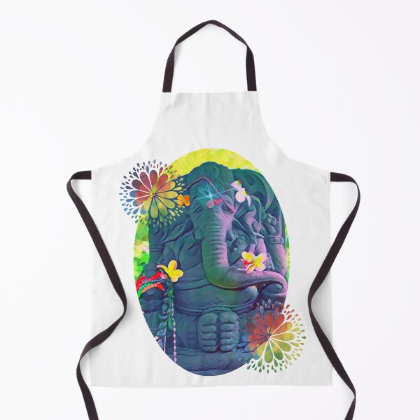 Item preview, El camino a seguir es a través, Ganesh con Flower Mandala 3 designed and sold by Chele Eva Armstrong.
