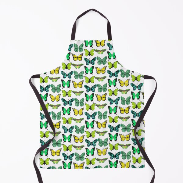 Item preview, BEAUTIFUL GREEN AND YELLOW FLORAL BUTTERFLIES designed and sold by Hinny8.