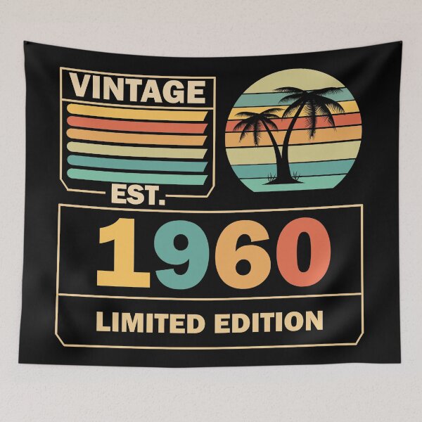 Item preview, Vintage Aged to perfection est 1960  designed and sold by Rami Khalifah.