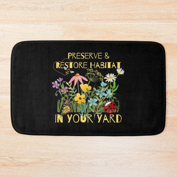 Item preview, Preserve & Restore Habitat In Your Yard Colorful Design designed and sold by EarthArtDesigns.