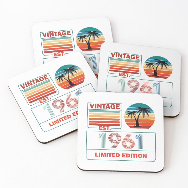 Item preview, Est 1961 Vintage 1961 Limited Edition 60th Birthday designed and sold by Rami Khalifah.
