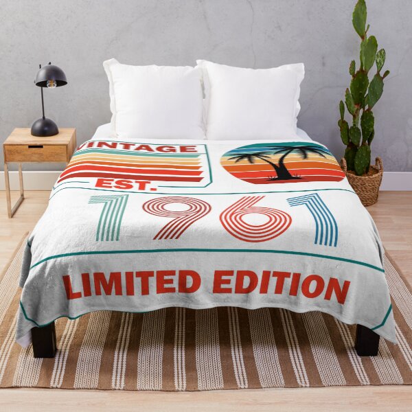 Item preview, Est 1961 Vintage 1961 Limited Edition 60th Birthday designed and sold by Rami Khalifah.