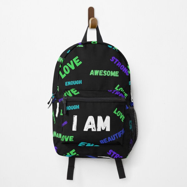 Item preview, I AM LOVE STRONG ENOUGH BEAUTIFUL AWESOME - INSPIRATIONAL designed and sold by Kwayako.