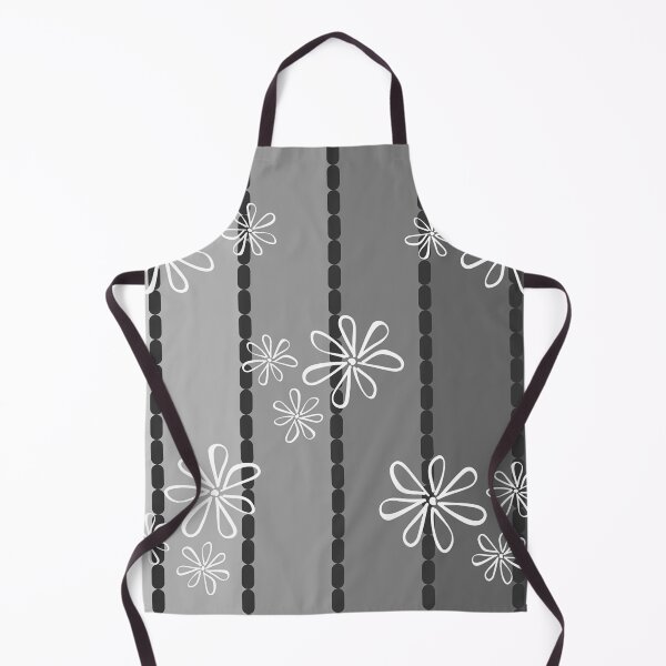 Item preview, gray black columns white flowers designed and sold by Soul-Walker.