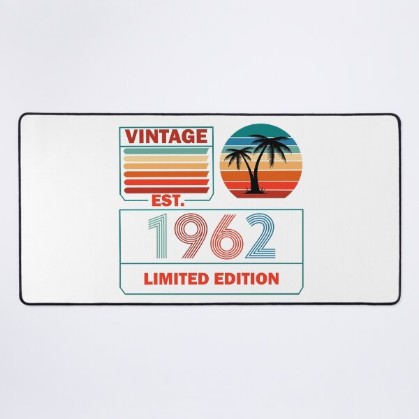 Item preview, Est 1962 Vintage 1962 Limited Edition Birthday   designed and sold by Rami Khalifah.