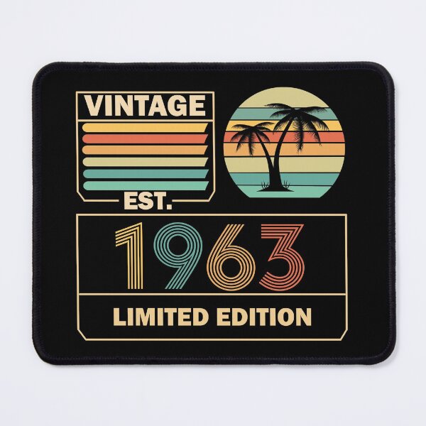 Item preview, Vintage Aged to perfection est 1963 designed and sold by Rami Khalifah.