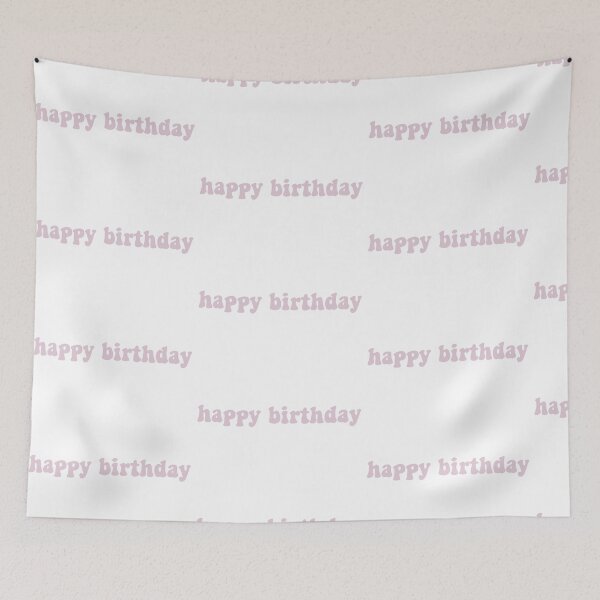 Item preview, pink happy birthday  designed and sold by SHMdesigns.