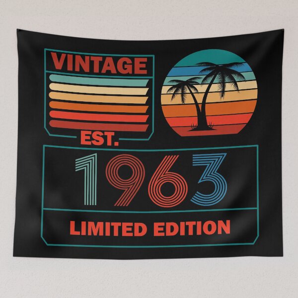 Item preview, Vintage Aged to perfection est 1963  designed and sold by Rami Khalifah.