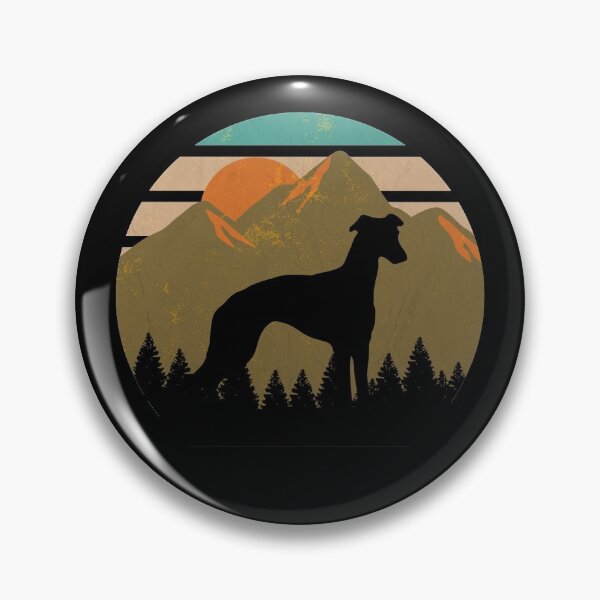 Item preview, Vintage Sun Mountains Wilderness Whippet Dog Gift  designed and sold by Guarddogdrive.