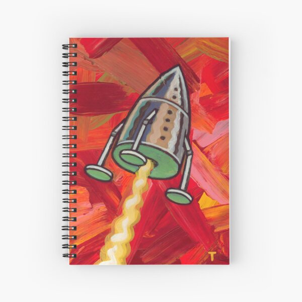 Mars Landing Spiral Notebook