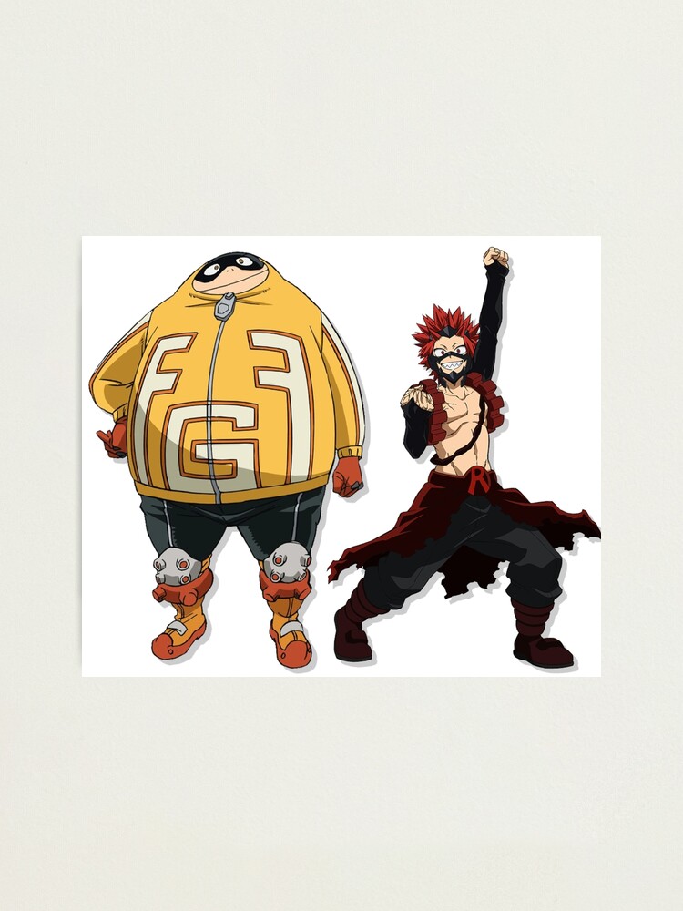 "Fat Gum, Kirishima My Hero Academia World Hero Mission" Photographic