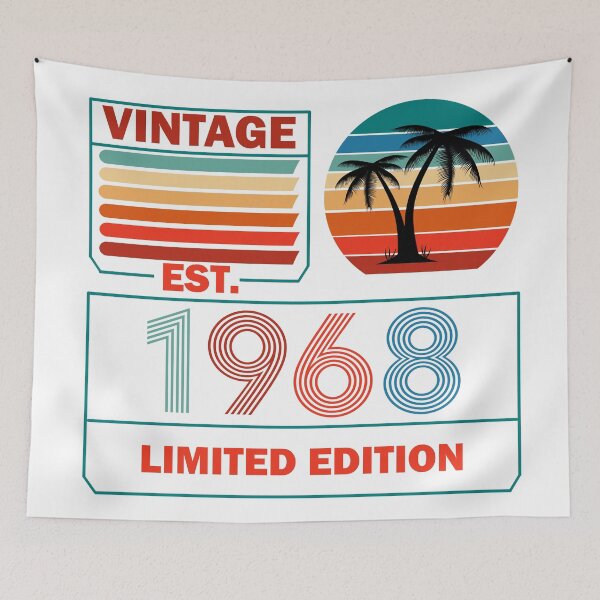 Item preview, Vintage Aged to perfection est 1968 designed and sold by Rami Khalifah.