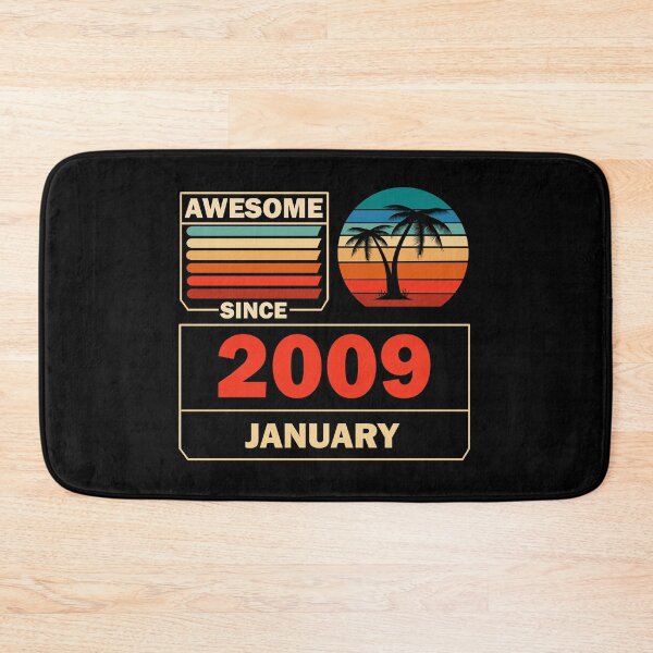 Item preview, Awesome Since January 2009 13 Years Old 13 Birthday designed and sold by Rami Khalifah.