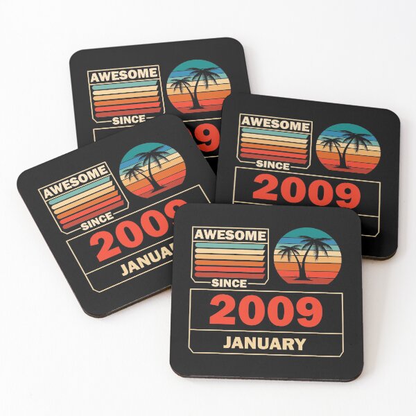 Item preview, Awesome Since January 2009 13 Years Old 13 Birthday designed and sold by Rami Khalifah.