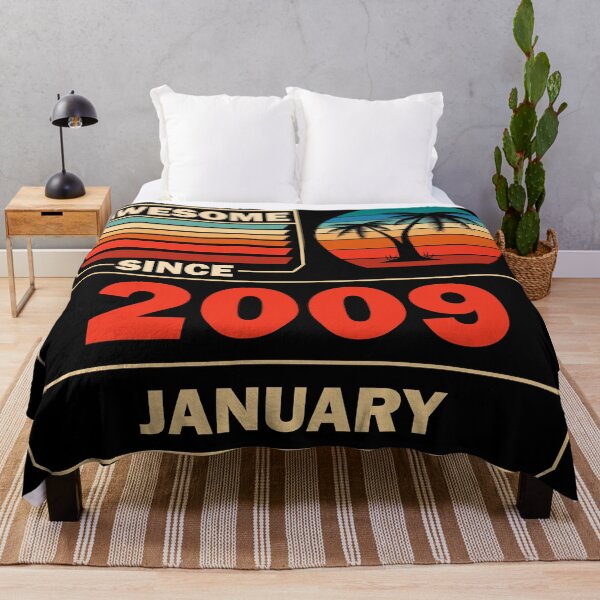 Item preview, Awesome Since January 2009 13 Years Old 13 Birthday designed and sold by Rami Khalifah.