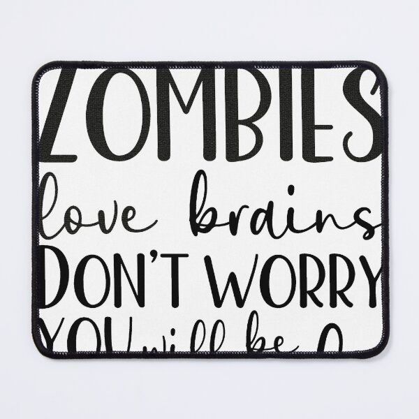 Item preview, Zombies Love Brains designed and sold by yanderedev.
