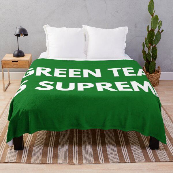 Item preview, GREEN TEA IS SUPREME designed and sold by RetroPlaceee.