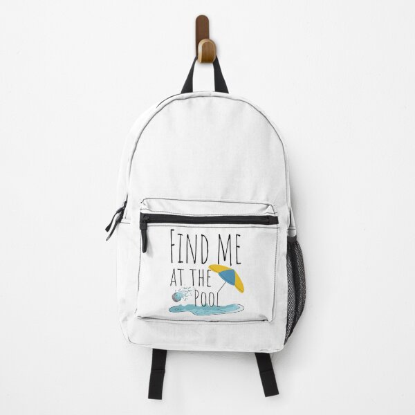 Item preview,  Swimmer Quote :Find me at the Pool designed and sold by LouzaArte.