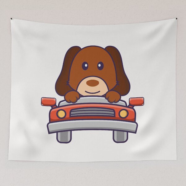 Item preview, Dog Driving A Car designed and sold by Trendy Design.