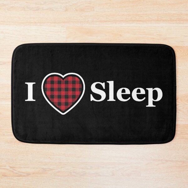 Item preview, Festival Of Sleep Day- I Love Sleep Clark plaid designed and sold by NawalMagdy.