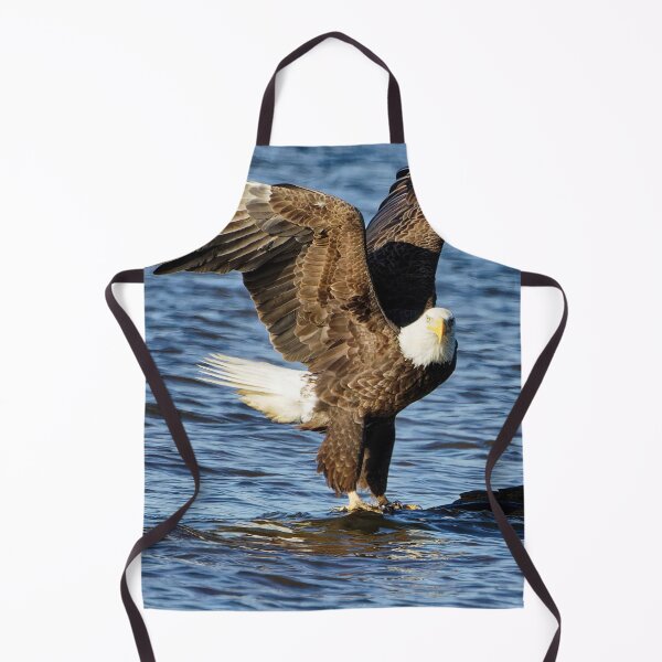 Item preview, Bald Eagle landing in river designed and sold by KDartisticeye.