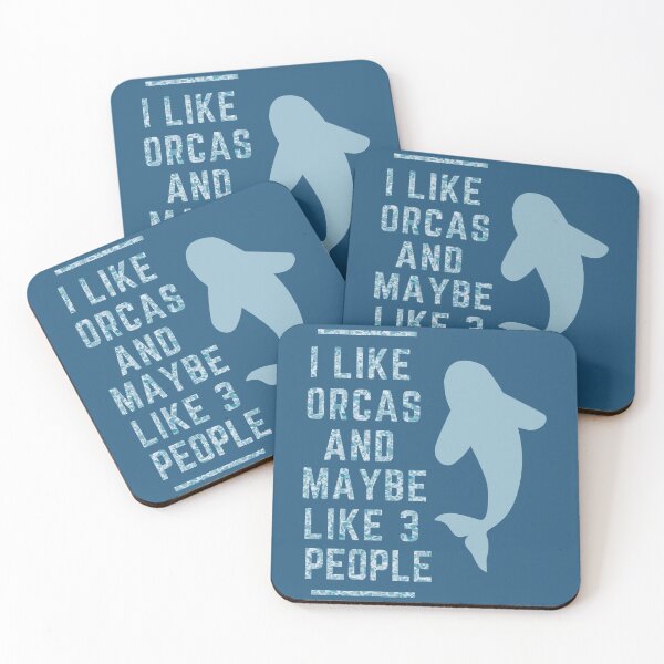 Item preview, I like orcas and maybe like 3 people Sea designed and sold by FOSLIGHT.