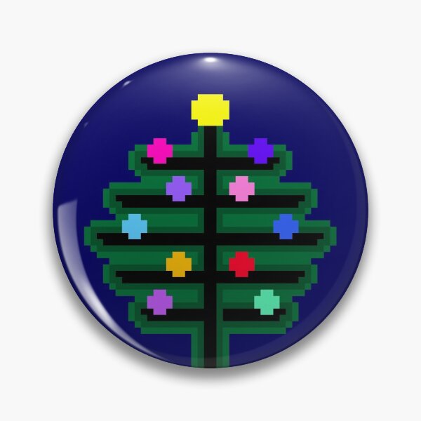 Item preview, Big Pixel Christmas Tree designed and sold by rin3d .