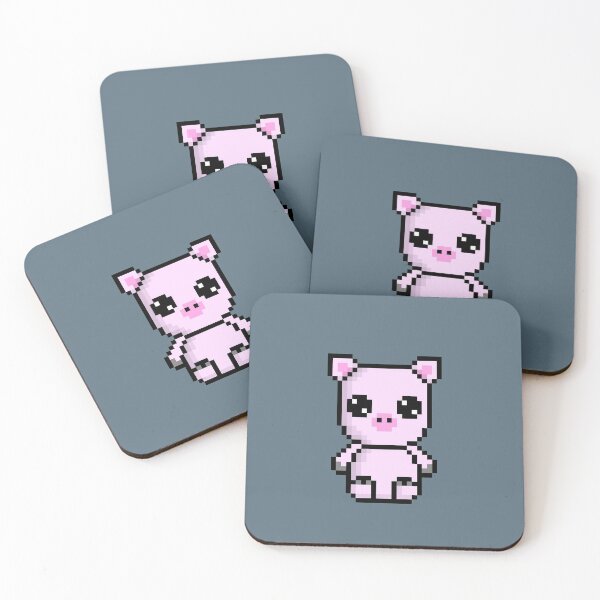 Item preview, Cute Pig (Chibi Pixel Animal Character) designed and sold by Pixe11y.