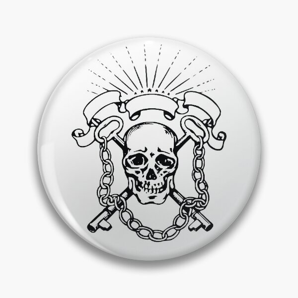 Item preview, Vintage Skull and Keys designed and sold by Bozow0zo.