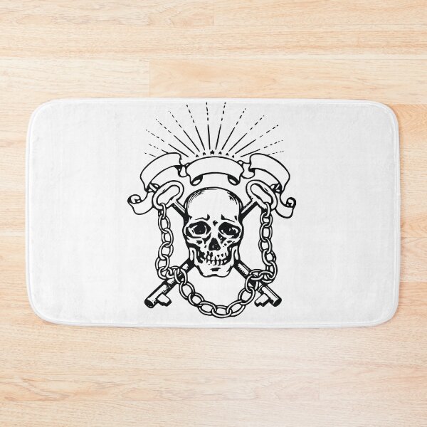 Item preview, Vintage Skull and Keys designed and sold by Bozow0zo.