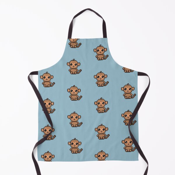 Item preview, Cute Monkey (Chibi Pixel Animal Character) designed and sold by Pixe11y.