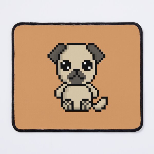 Item preview, Cute Pug (Chibi Pixel Animal Character) designed and sold by Pixe11y.