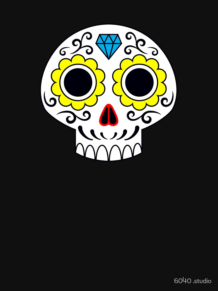 Sugar skull for a cake by adorman