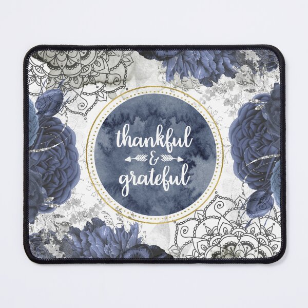 Item preview, Thankful and Grateful designed and sold by ThatMandalaShop.