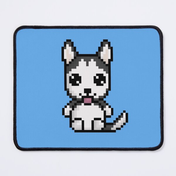 Item preview, Cute Husky (Chibi Pixel Animal Character) designed and sold by Pixe11y.
