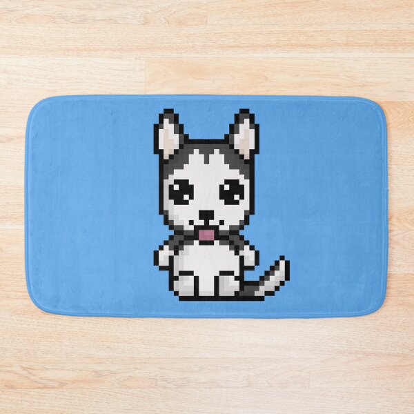 Item preview, Cute Husky (Chibi Pixel Animal Character) designed and sold by Pixe11y.