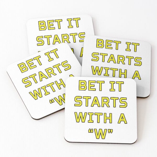 Item preview, Bet it starts with a  W designed and sold by Udin043.