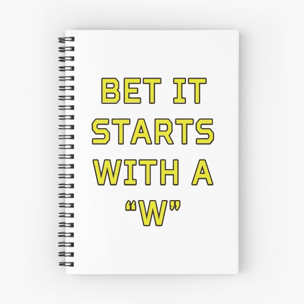 Item preview, Bet it starts with a  W designed and sold by Udin043.