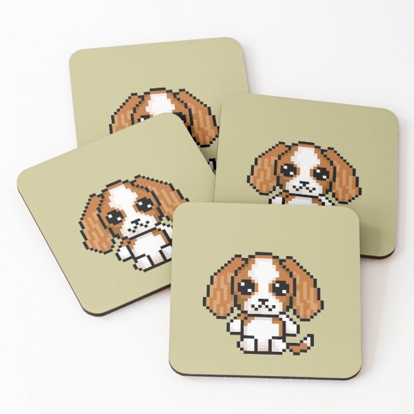 Item preview, Cute Cocker Spaniel (Chibi Pixel Animal Character) designed and sold by Pixe11y.