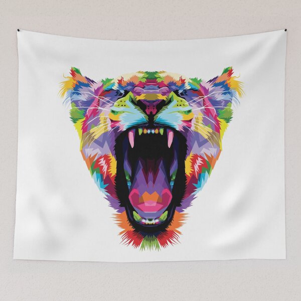 Item preview, Tiger Head - Pop Art V1 designed and sold by Alcino Major.