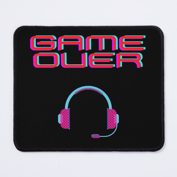 Item preview, Game Over - Auriculares (Negro) designed and sold by ScubaSamurai.