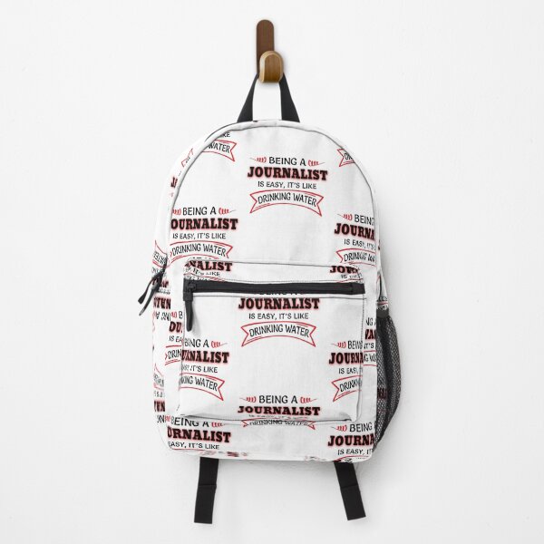 Item preview, Being A Journalist Is Easy Like Drinking Water designed and sold by Mouadox ★★★★★.