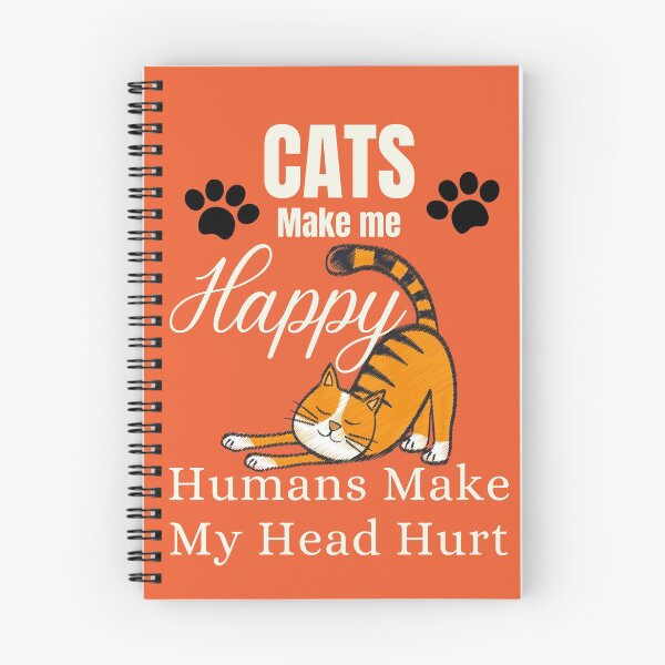 Item preview, CATS make me happy humans make my head hurt designed and sold by Innovational.