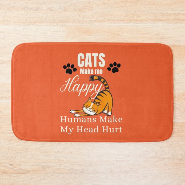 Item preview, CATS make me happy humans make my head hurt designed and sold by Innovational.