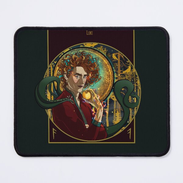 Item preview, Dances with Tricksters: Loki god of fire designed and sold by Renee von Morren.