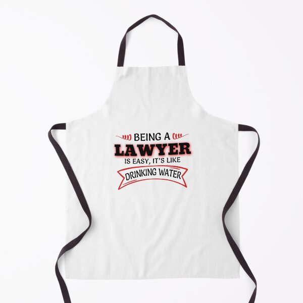 Item preview, Being A LAWYER Is Easy Like Drinking Water designed and sold by Mouadox ★★★★★.