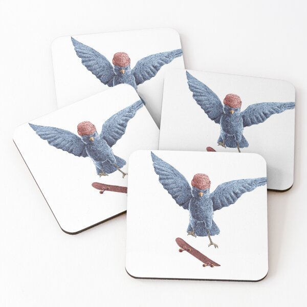 Item preview, Bird doing skateboard maneuver designed and sold by DiegoGurgell.